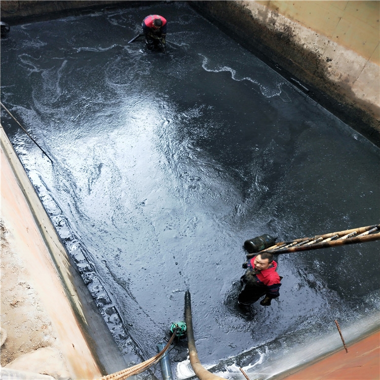 雨山废水池清理